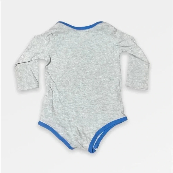 Nike Gray Baby Onesie/Bodysuit - Picture 3 of 4